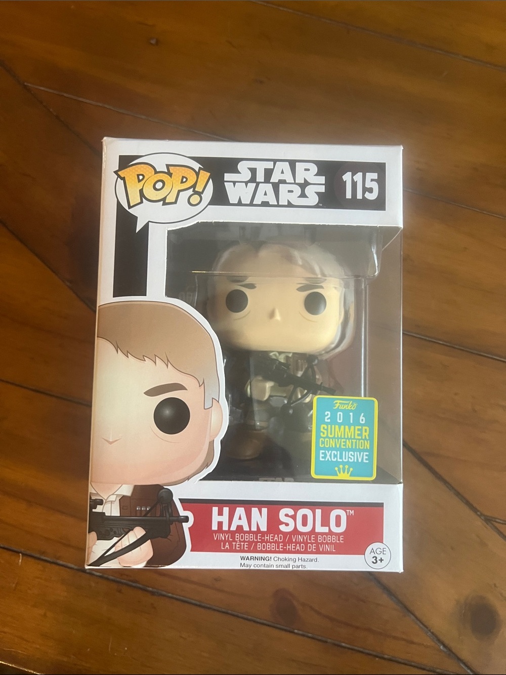 Funko Pop! Star Wars Han Solo Vinyl Figure - Brown, #115